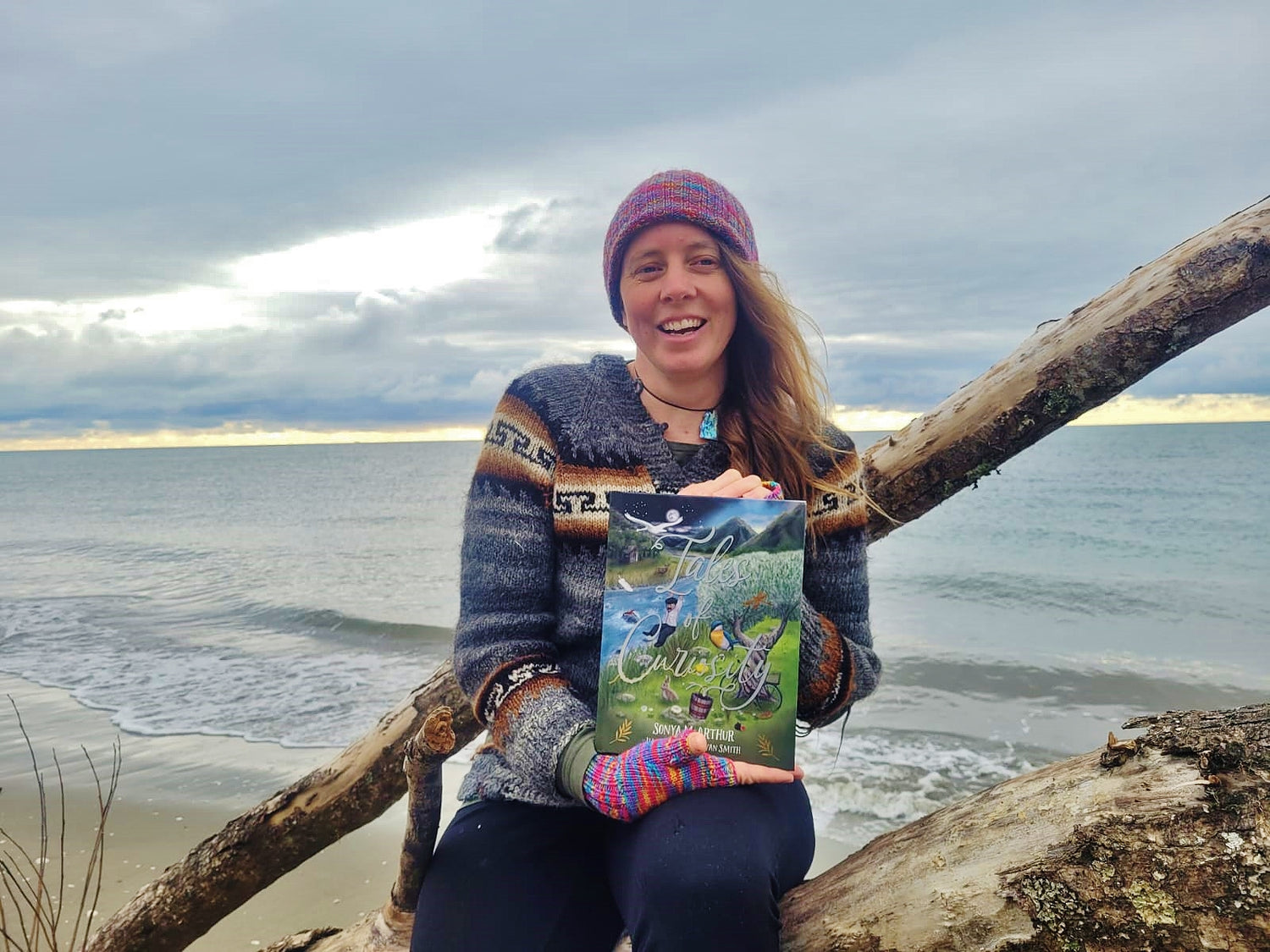 Sonya McArthur, Hokitika-based ranger and writer, loves nature, creativity, and tending her permaculture garden.