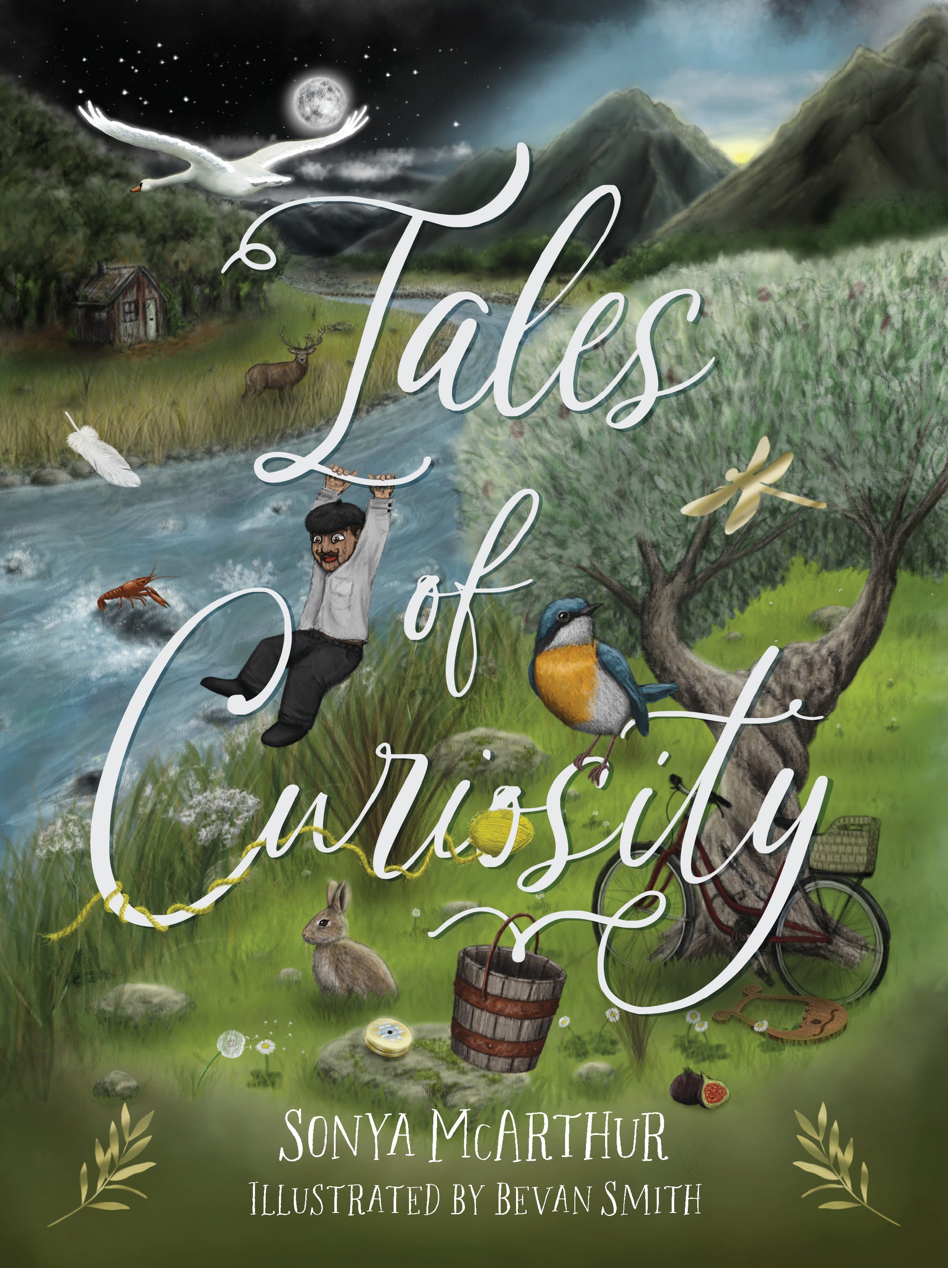 Tales of Curiosity is a beautifully illustrated hardcover for readers aged 9–12, featuring eight lyrical fables full of wonder, symbolism, and emotional depth.