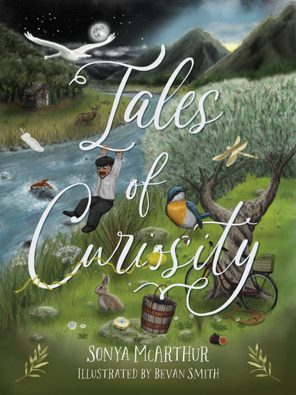 Tales of Curiosity is a beautifully illustrated hardcover for readers aged 9–12, featuring eight lyrical fables full of wonder, symbolism, and emotional depth. 